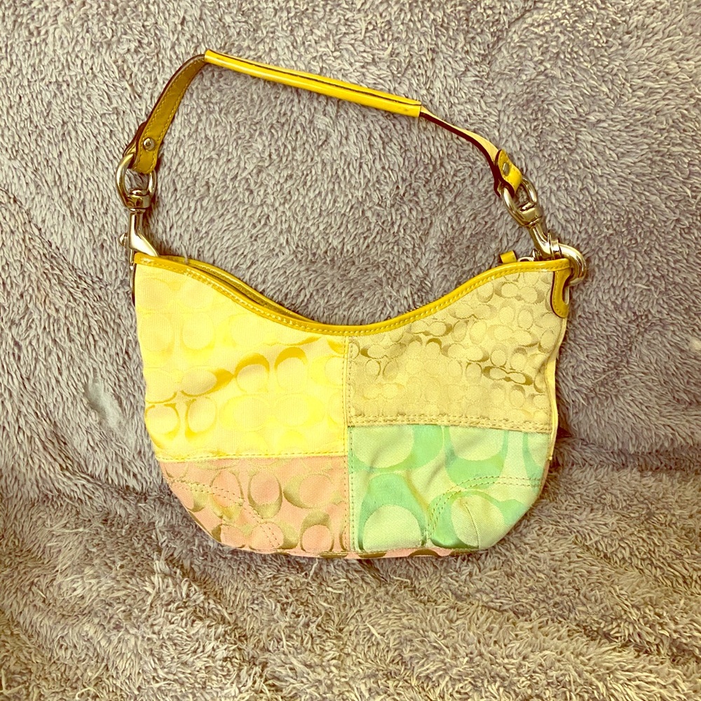 Multicolor Coach Purse